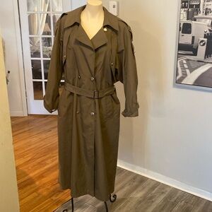 Vintage Markette trench coat size 13/14